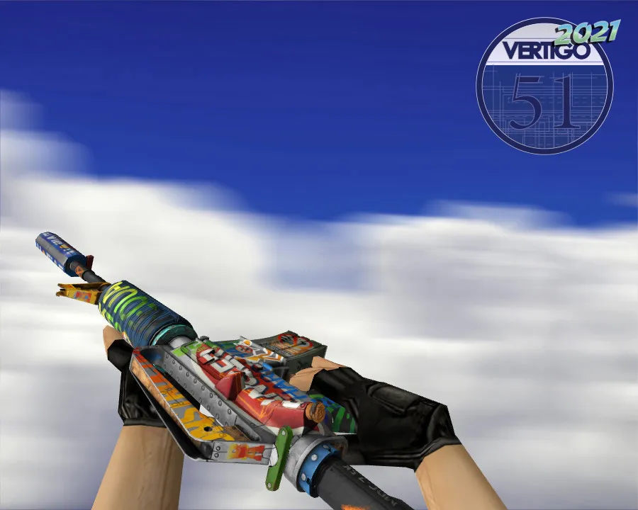 Скриншот M4A1-S | Неотвратимая угроза (Imminent Danger) — модель v_ / p_ / w_ для CS 1.6