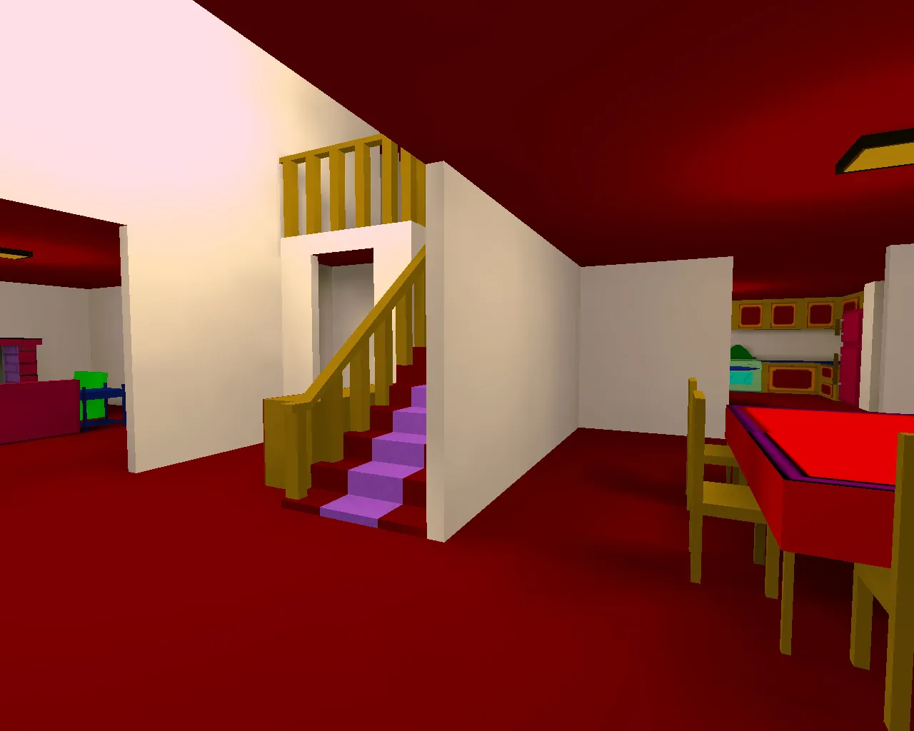 Скриншот  Карта fy_simpsons_house для CS 1.6: тактика, точки, настройка и оптимизация FY режима