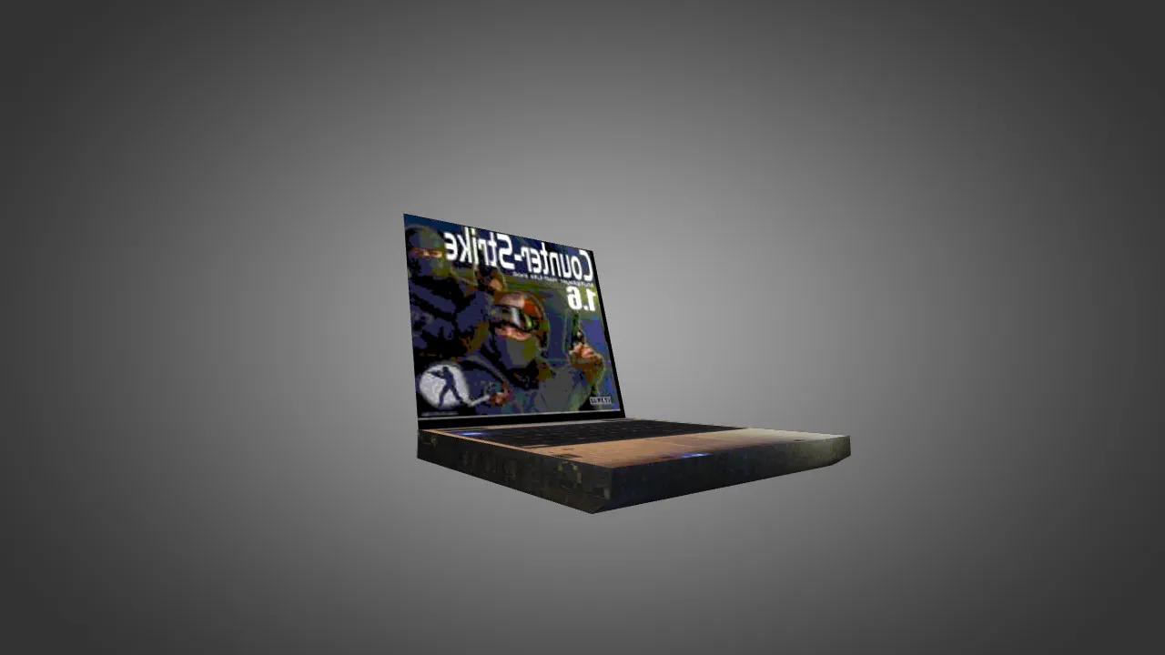 Скриншот Модель «Laptop for Defuse Kit» (v_ модели) для CS 1.6: звуки, анимация осмотра и качество текстур