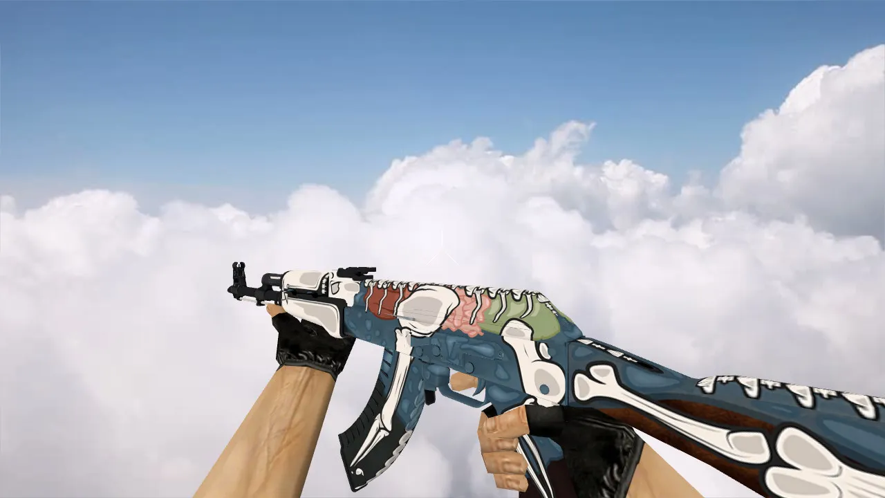 Скриншот Модель «AK-47 Something» для CS 1.6: v_ p_ w_ модели, звуки, анимация осмотра и качество текстур