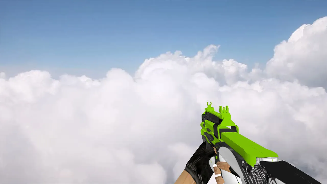 Скриншот Модель «P90 Brotherhood» для CS 1.6 - Уникальный скин