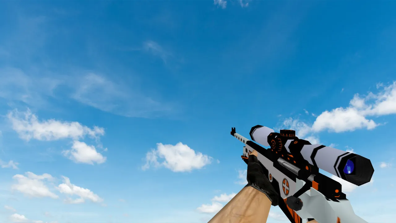 Скриншот Пак моделей оружия «Пак Азимов» для CS 1.6: v_, p_, w_ модели, звуки, анимация осмотра, качество текстур