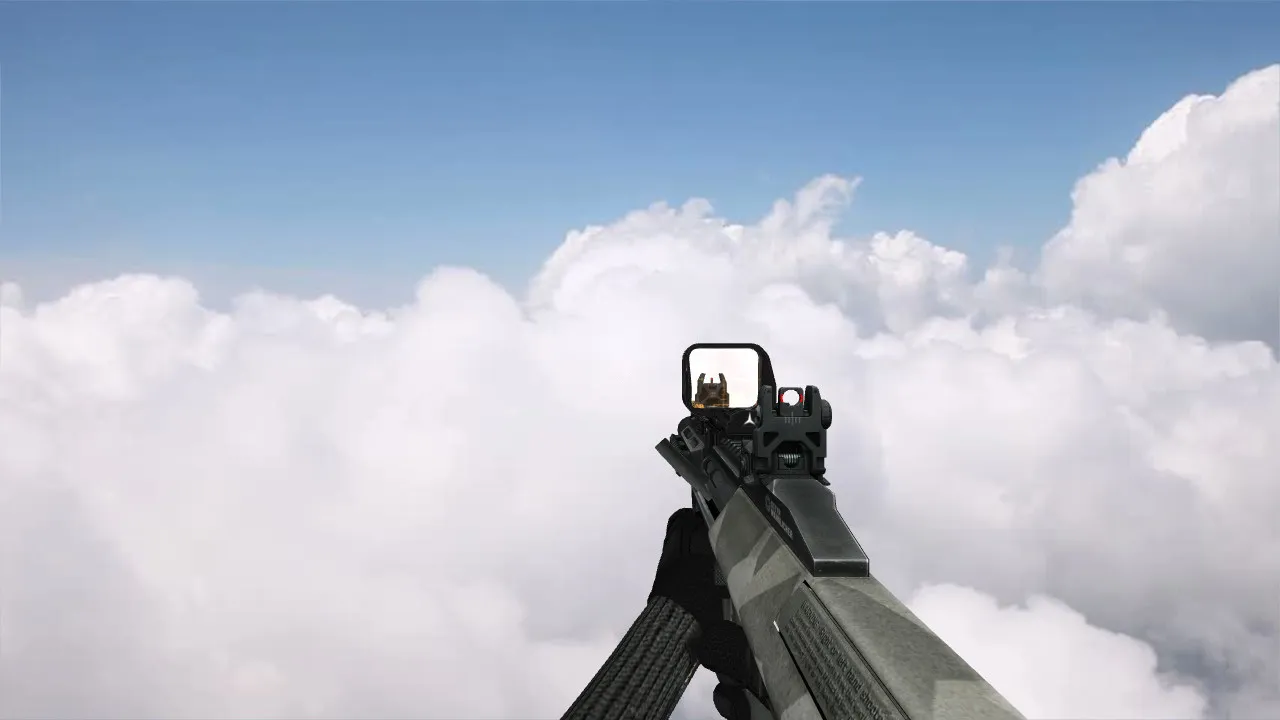 Скриншот Модель AUG A3 White Camo для CS 1.6 – Идеальный выбор