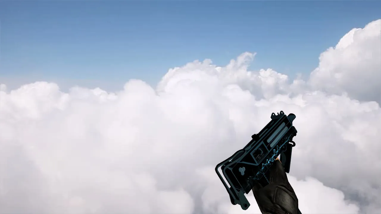 Скриншот Модель «MAC-10 Frost Hive» для CS 1.6 - Уникальный стиль