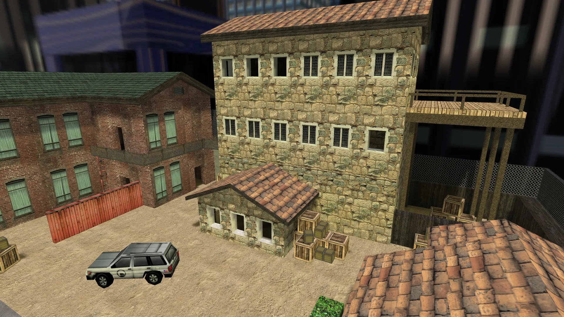 Скриншот  Карта de_cherokee для CS 1.6: баланс сторон, точки, .nav, оптимизация wpoly/epoly