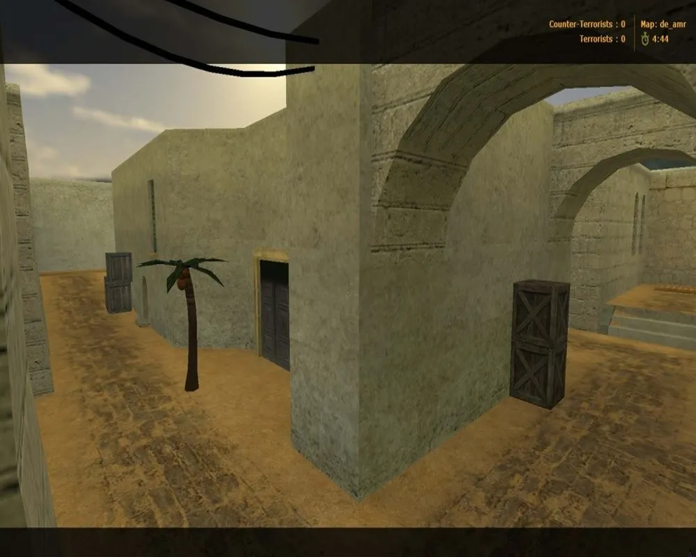 Скриншот  Карта de_amr для CS 1.6: точки, ротации, .nav для ботов и оптимизация wpoly/epoly