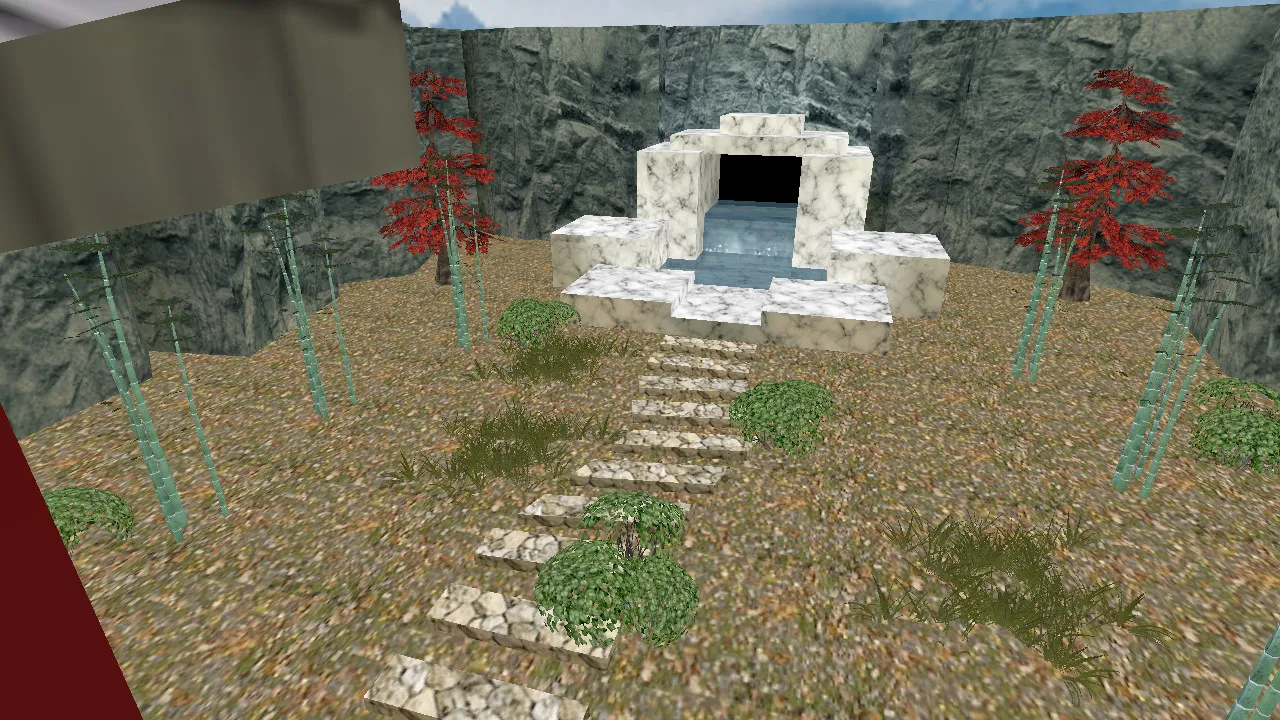 Скриншот  deathrun_honshu_journey_b1 для CS 1.6: карта Deathrun, точки, маршруты и настройка под сервер