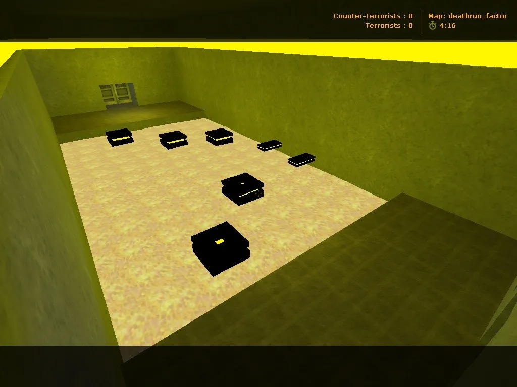 Скриншот  deathrun_factor для CS 1.6: карты deathrun, тактика за терр/контр, боты .nav, оптимизация