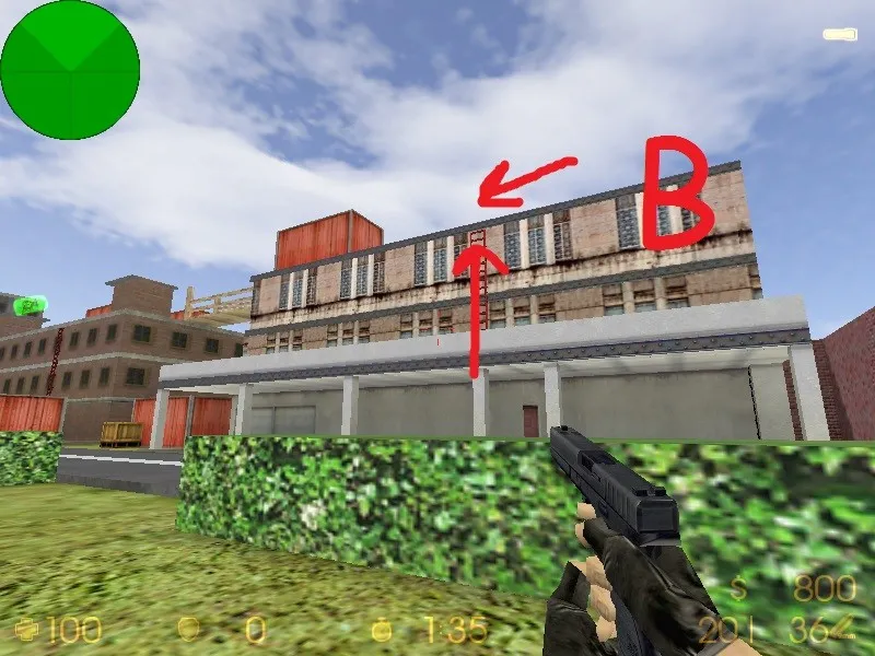 Скриншот Карта de_bigcity для CS 1.6: баланс сторон, точки, .nav для ботов и оптимизация