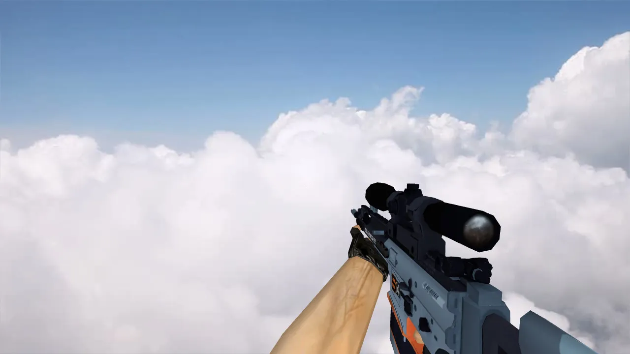 Скриншот Модель SCAR-20 «Фантом» для CS 1.6 - Качественные текстуры и анимации