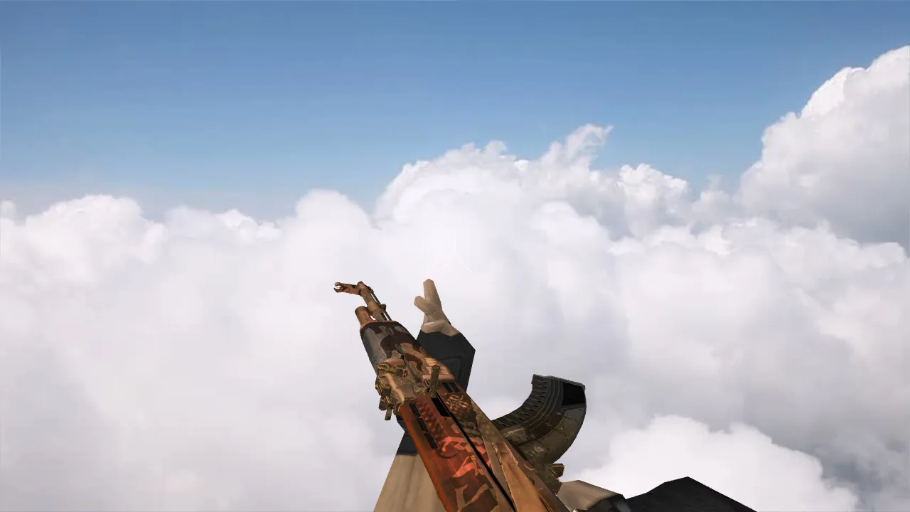 Скриншот Модель «AK-47 Biker» для CS 1.6 - Качество и Уникальность