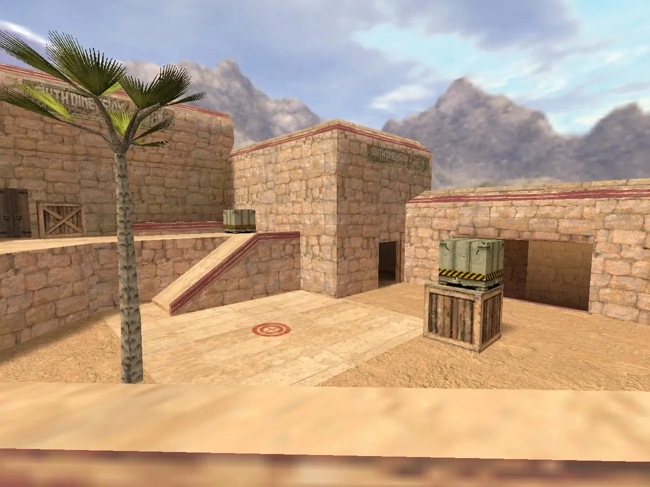 Скриншот  Карта de_fallow для CS 1.6: тактика за CT/T, точки, маршруты, .nav и оптимизация