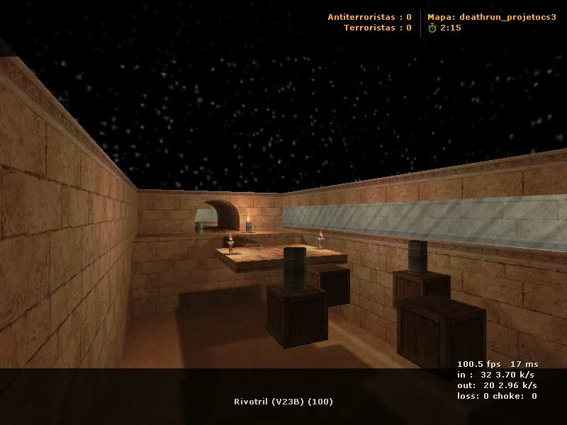 Скриншот  deathrun_projetocs3 для CS 1.6: карта deathrun, точки, баланс сторон, .nav для ботов и оптимизация