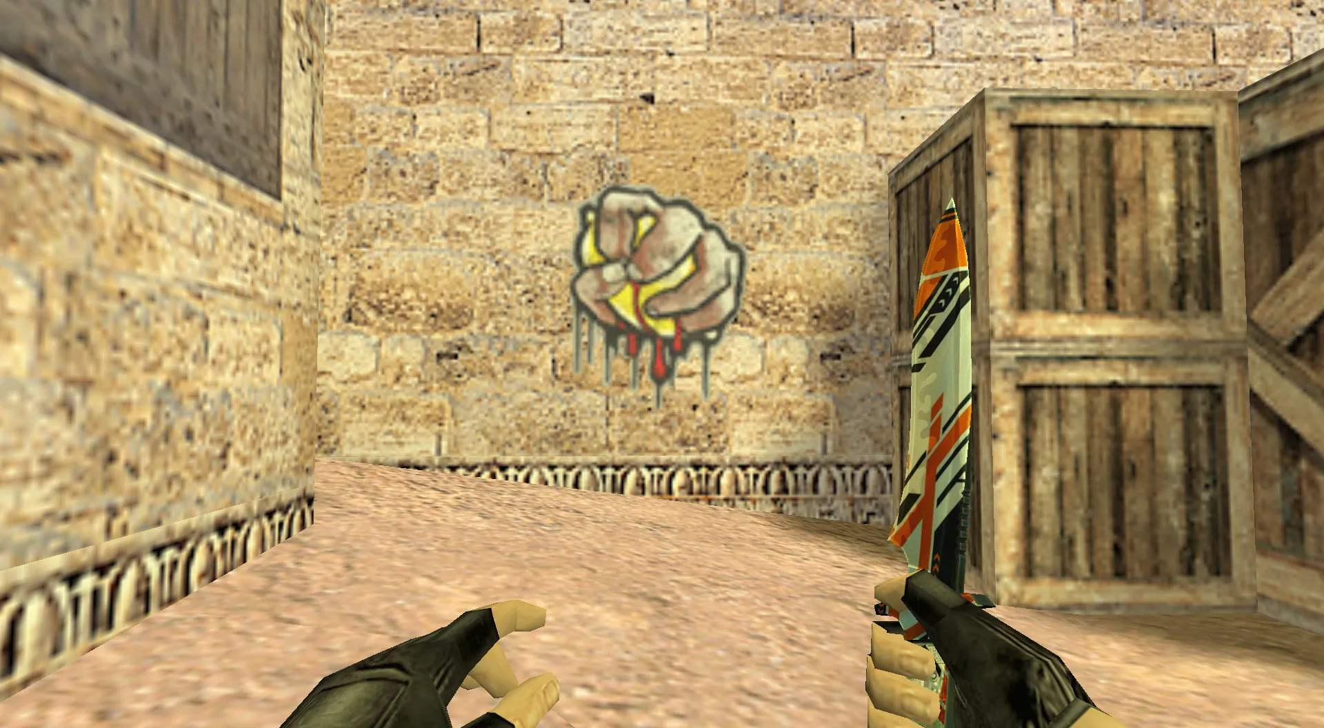 Скриншот Граффити «Плёвое дело» для CS 1.6 - Скачай и укрась свою карту!