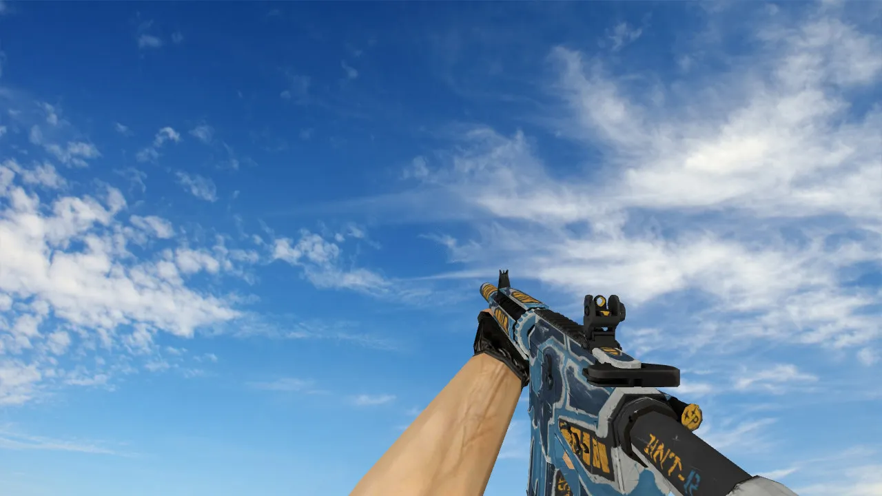 Скриншот Модель M4A1 для CS 1.6: v_/p_/w_ «Охотник за головами», звуки, анимация осмотра, текстуры и качество моделей