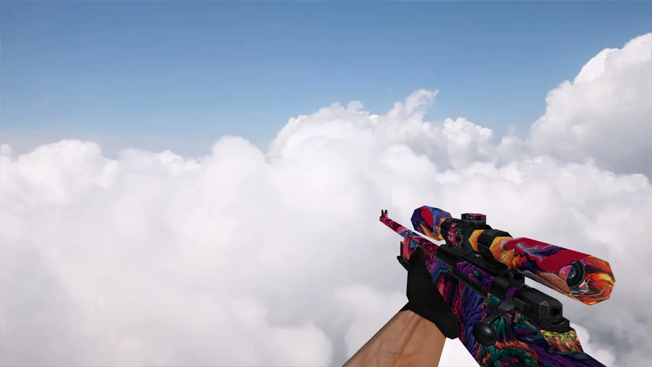 Скриншот Пак моделей оружия «Hyper Beast Weapon Pack» для CS 1.6: v_, p_, w_ модели, звуки, анимация осмотра и качество текстур