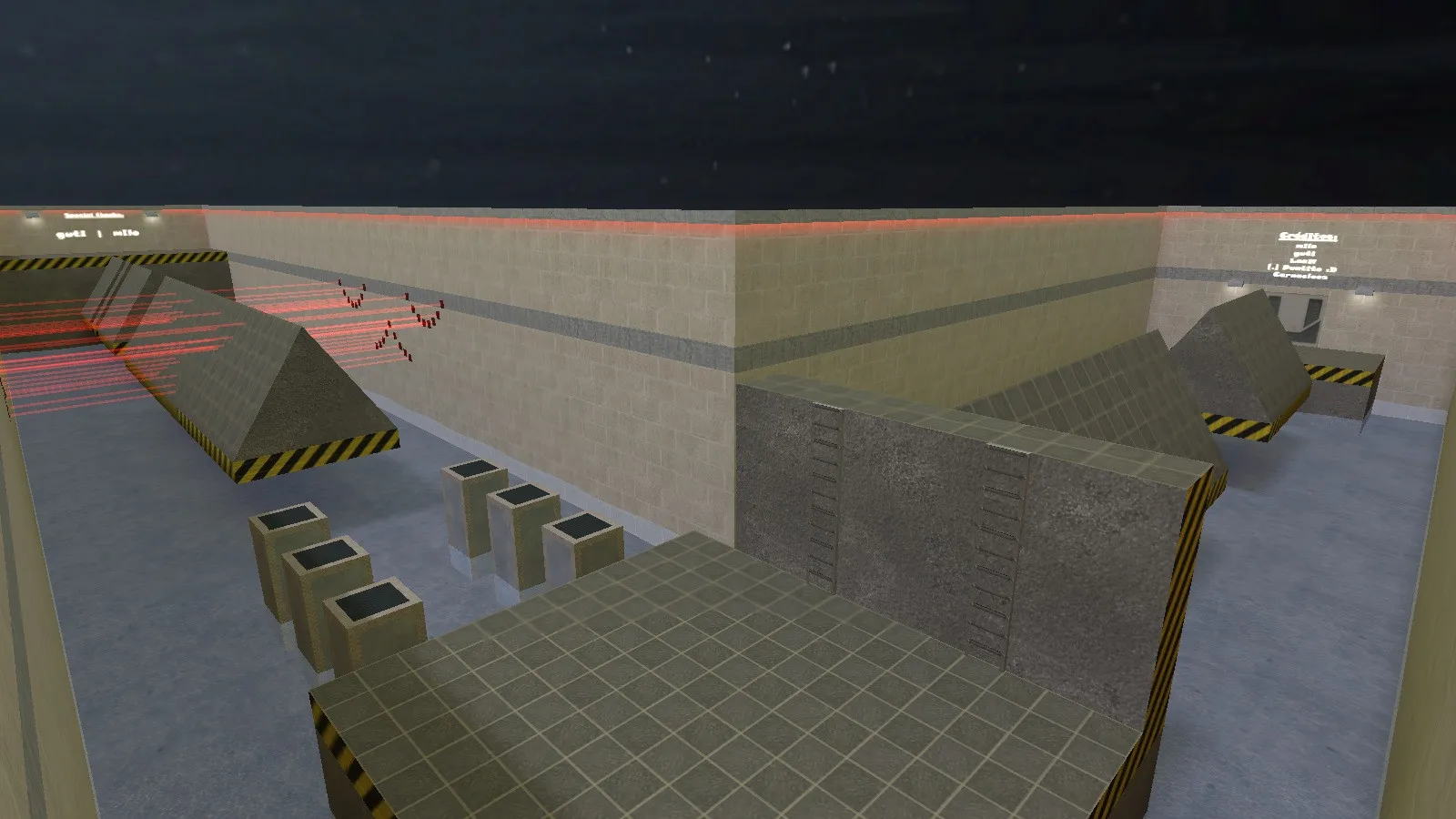 Скриншот  deathrun_friday3_rmk для CS 1.6: карта deathrun, точки, маршруты, .nav и оптимизация wpoly/epoly