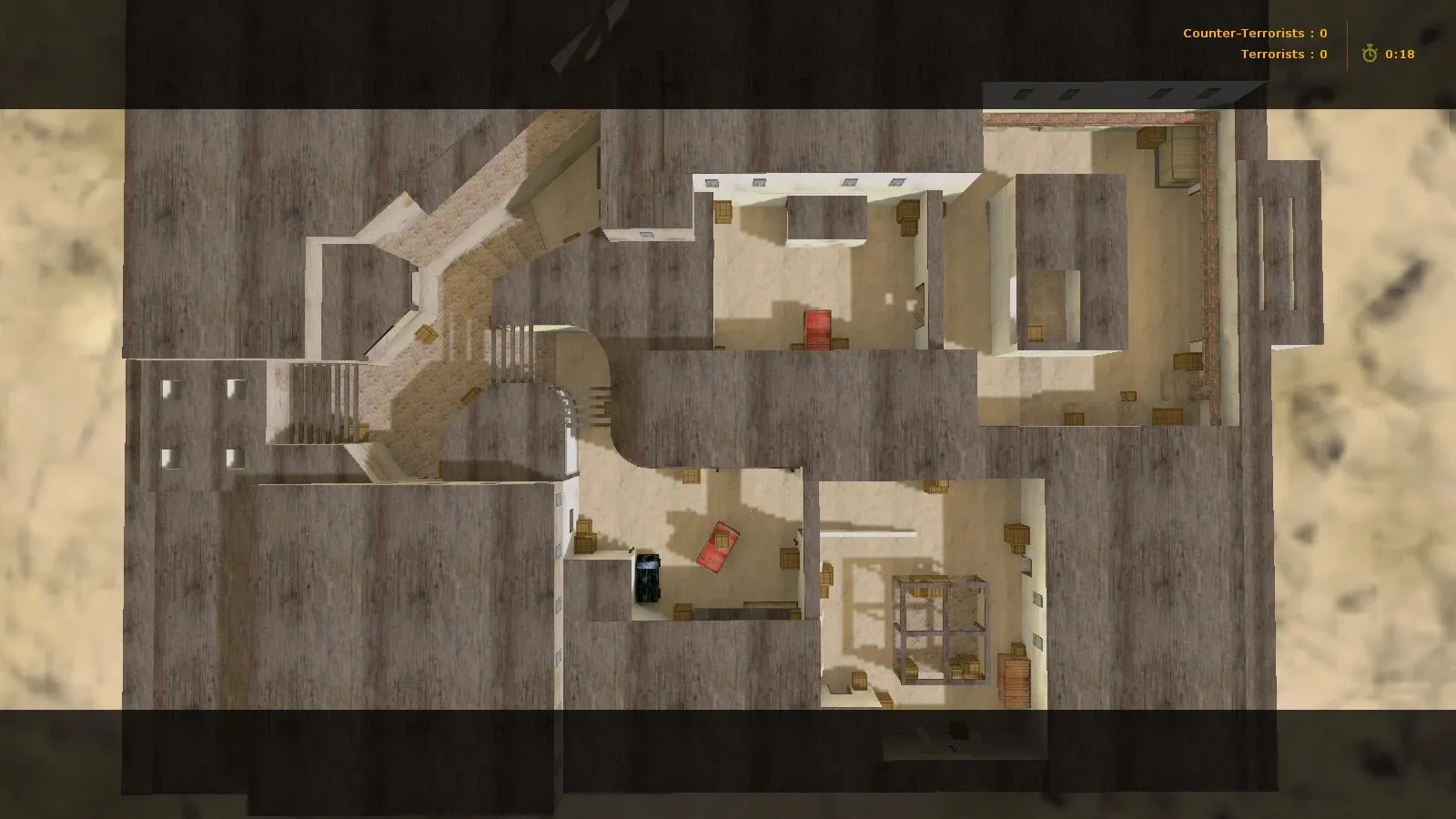 Скриншот  Карта de_mirage2 для CS 1.6 - детали и тактика