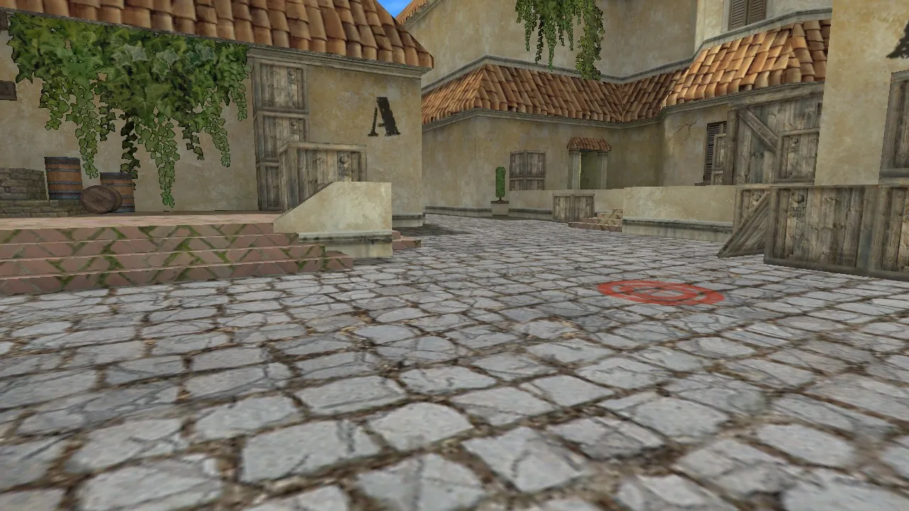 Скриншот Карта de_peanut для CS 1.6: тактика и оптимизация