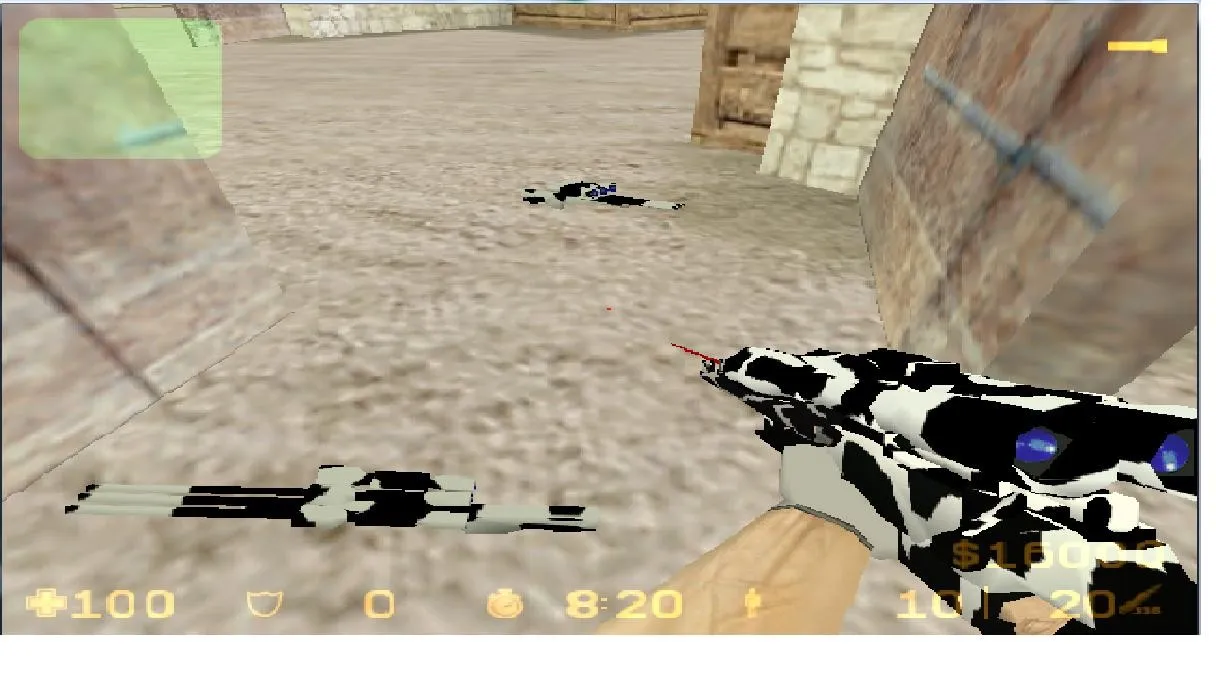 Скриншот  Карта csde_whatdust для CS 1.6: точки, раунды, .nav для ботов, оптимизация wpoly/epoly