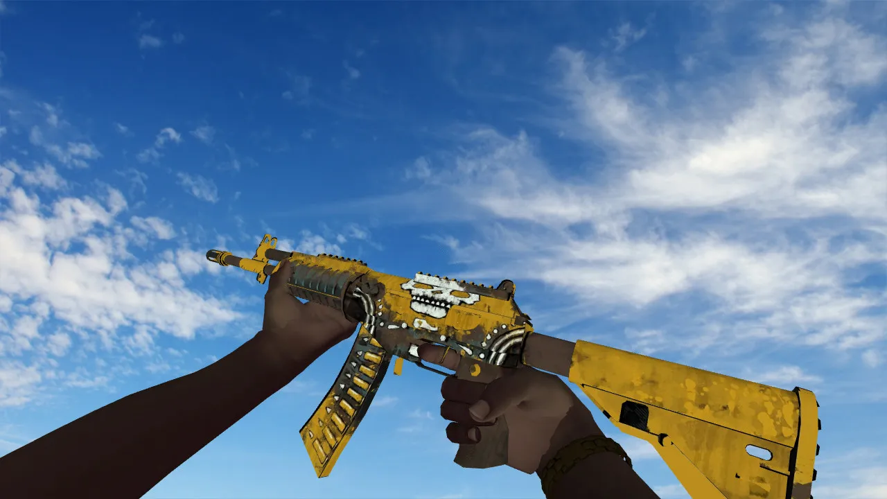 Скриншот  Пак моделей оружия «Пиратские руки» для CS 1.6: v_, p_, w_ модели, звуки, анимация осмотра, текстуры и настройка