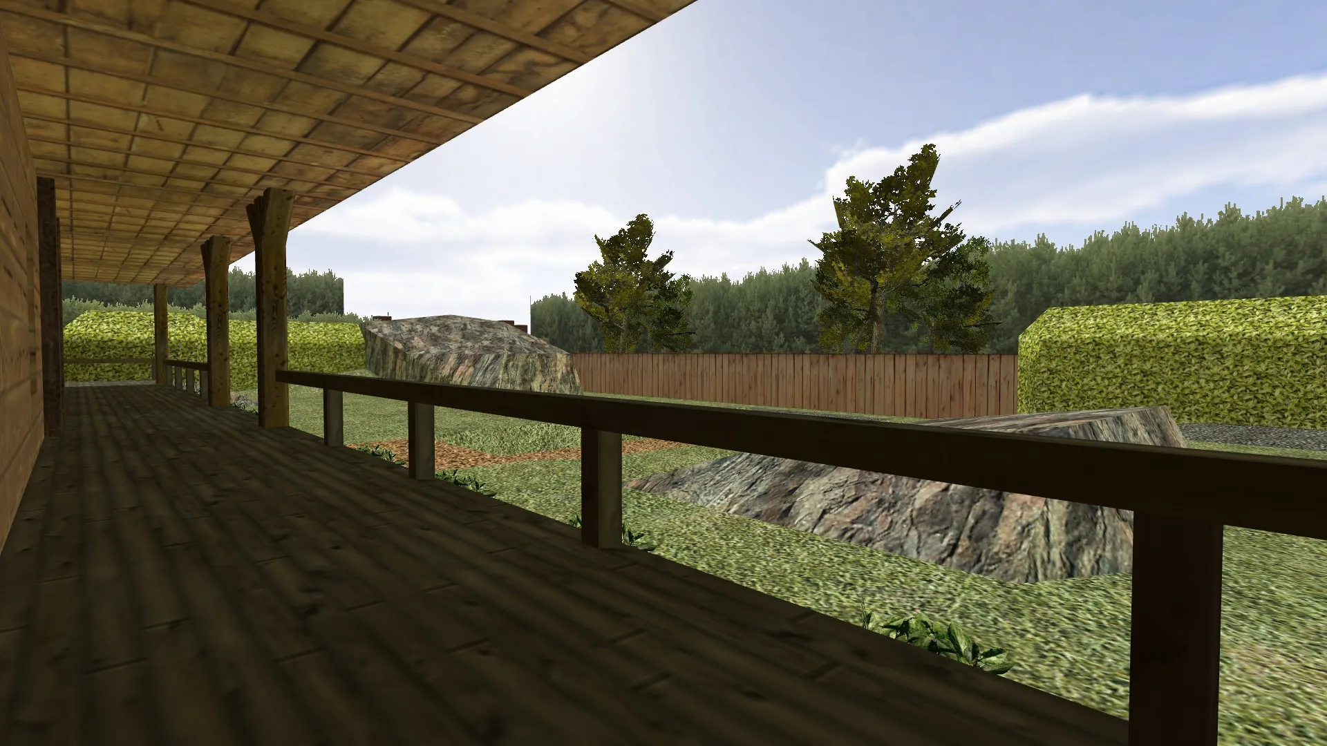 Скриншот  Карта de_hollis для CS 1.6: Тактика и особенности