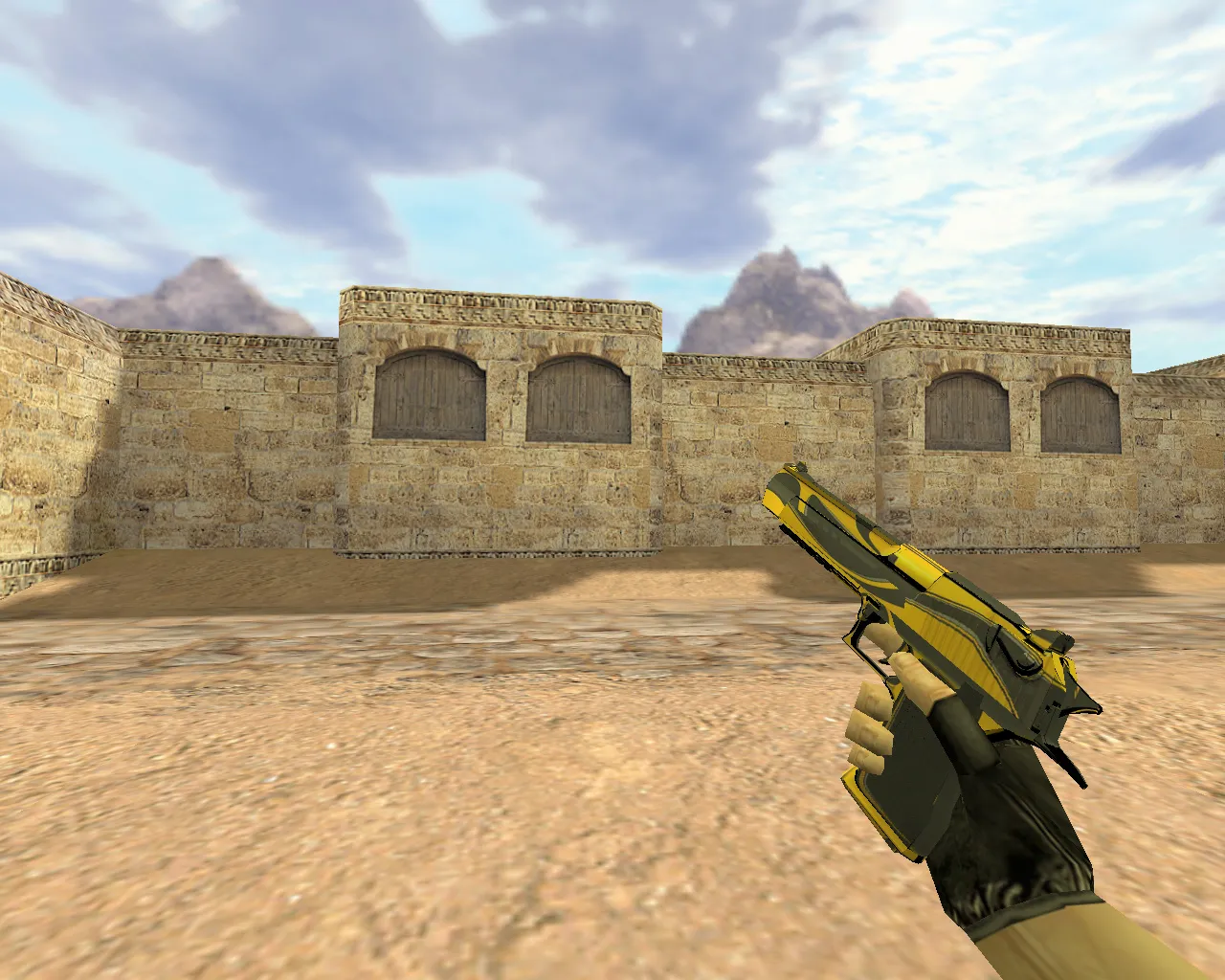 Скриншот Модель «Deagle Желтый жакет» для CS 1.6 - Качественная замена