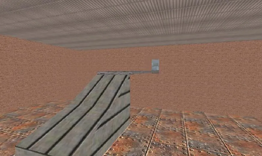 Скриншот  Карта de_hiddentarget для CS 1.6: точки, баланс сторон, .nav для ботов и оптимизация wpoly/epoly