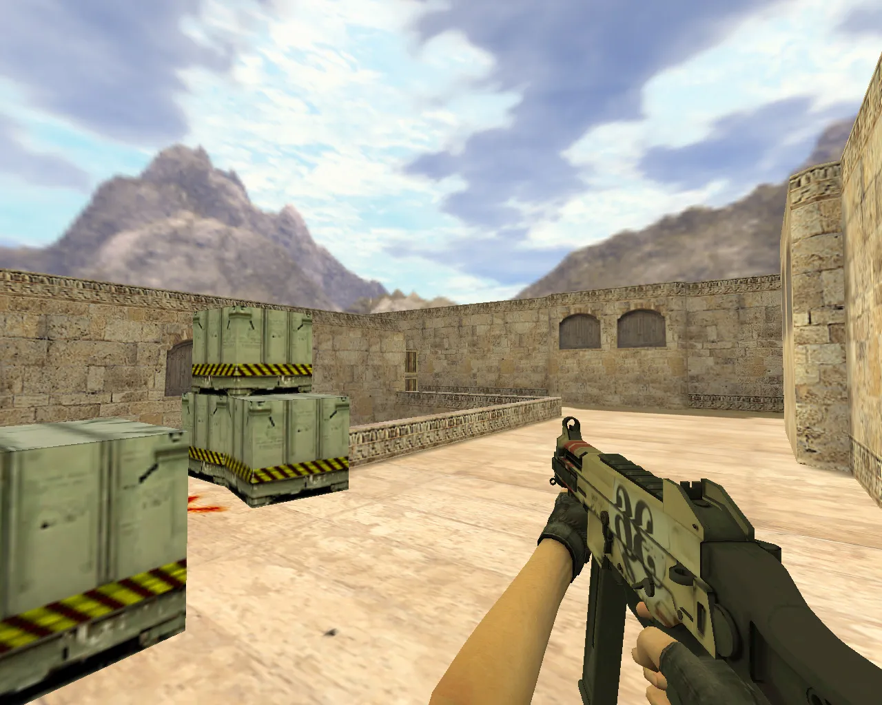 Скриншот Модель «UMP-45 Гран-при» для CS 1.6 - Оружие с новым дизайном