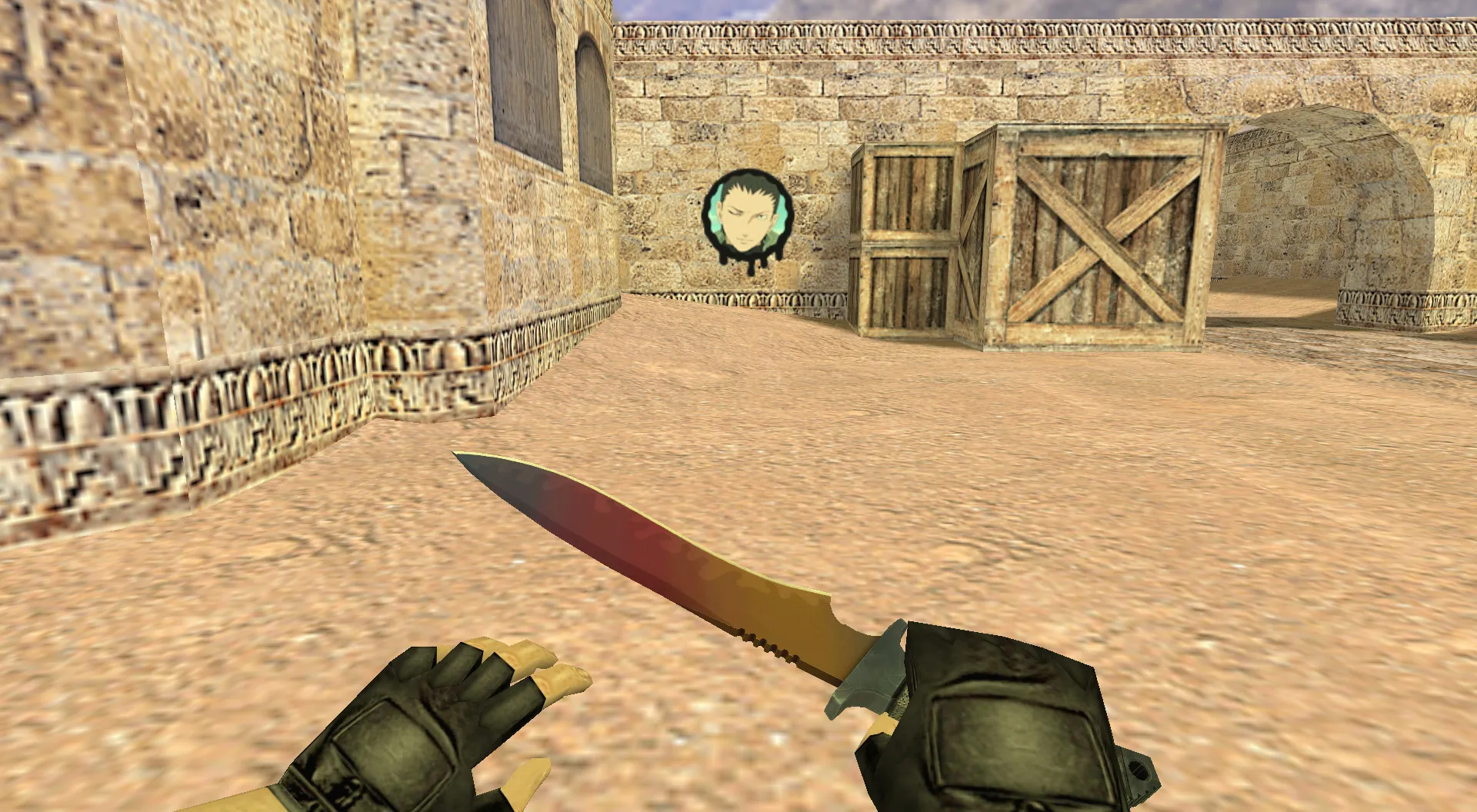 Скриншот Граффити «Шикамару Нара» для CS 1.6 — уникальное оформление