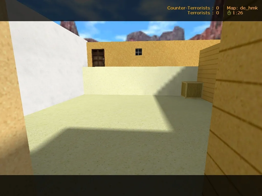 Скриншот  Карта de_hmkv4 для CS 1.6 - Тактические особенности и детали