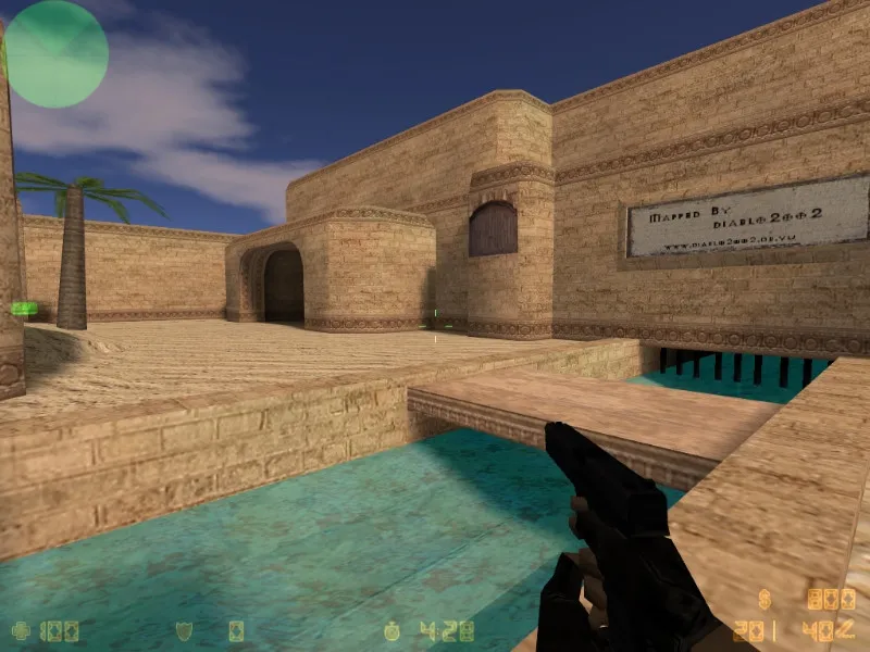 Скриншот  Карта de_sunday для CS 1.6: Тактические особенности и оптимизация