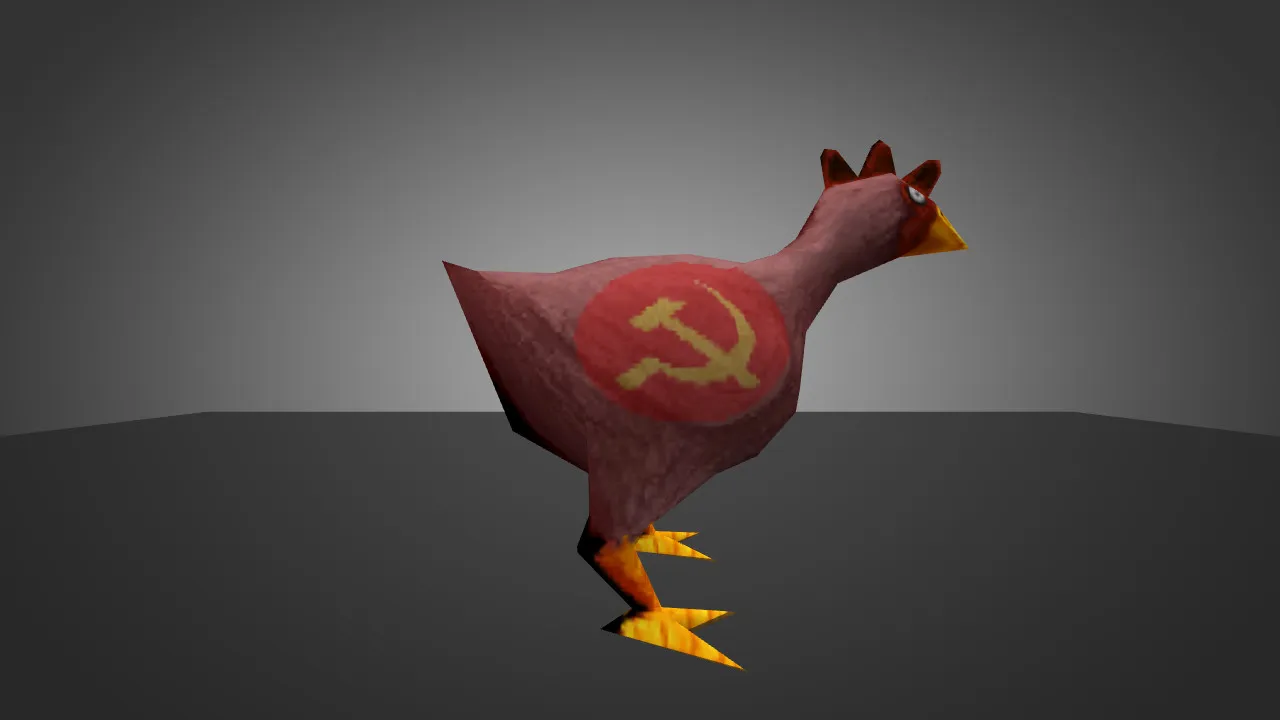 Скриншот Модель «Patriotic Chicken Pack» для CS 1.6 — Уникальные скины и улучшения