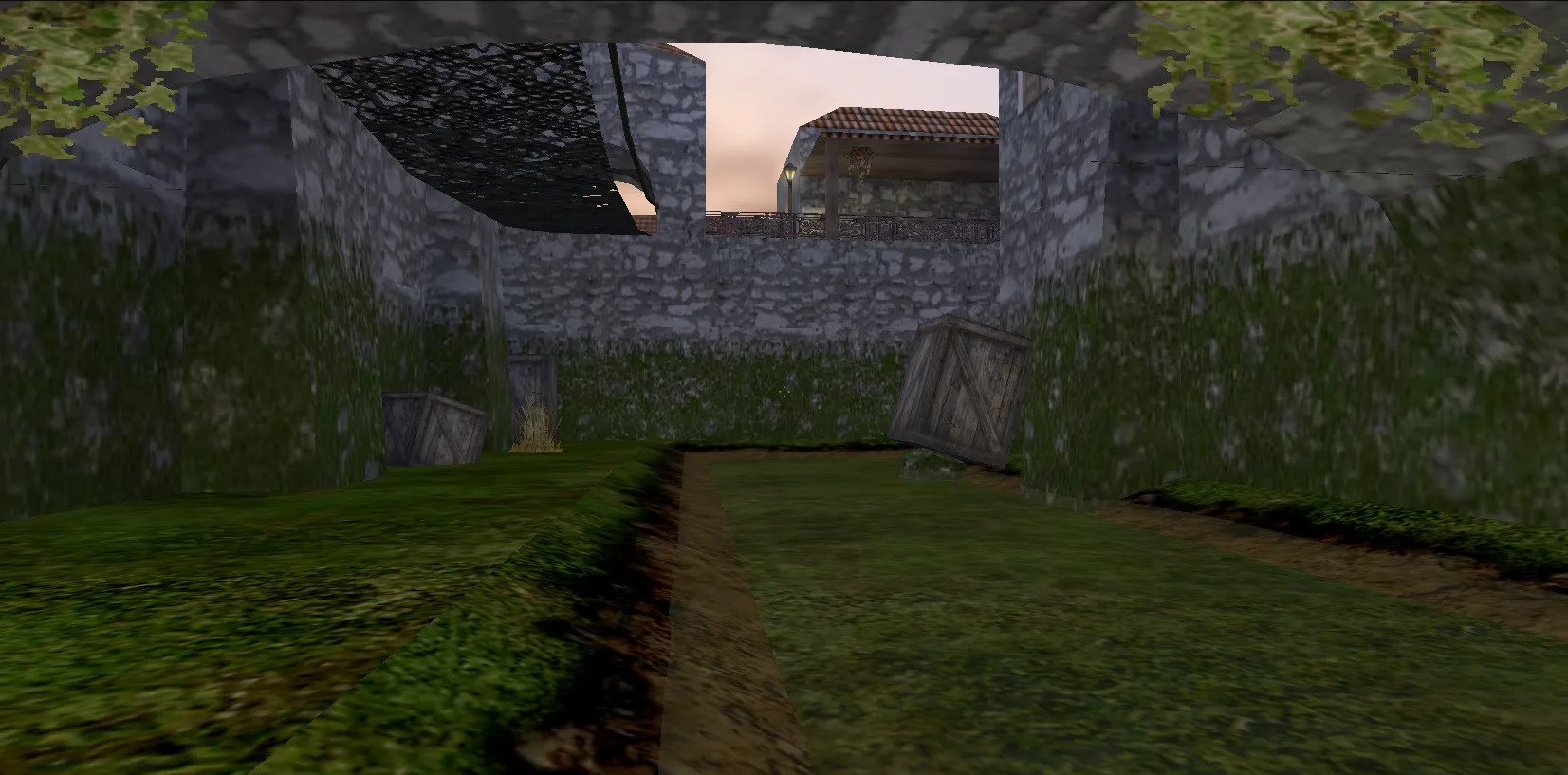 Скриншот  Карта de_mystick для Counter-Strike 1.6: Тактика и особенности