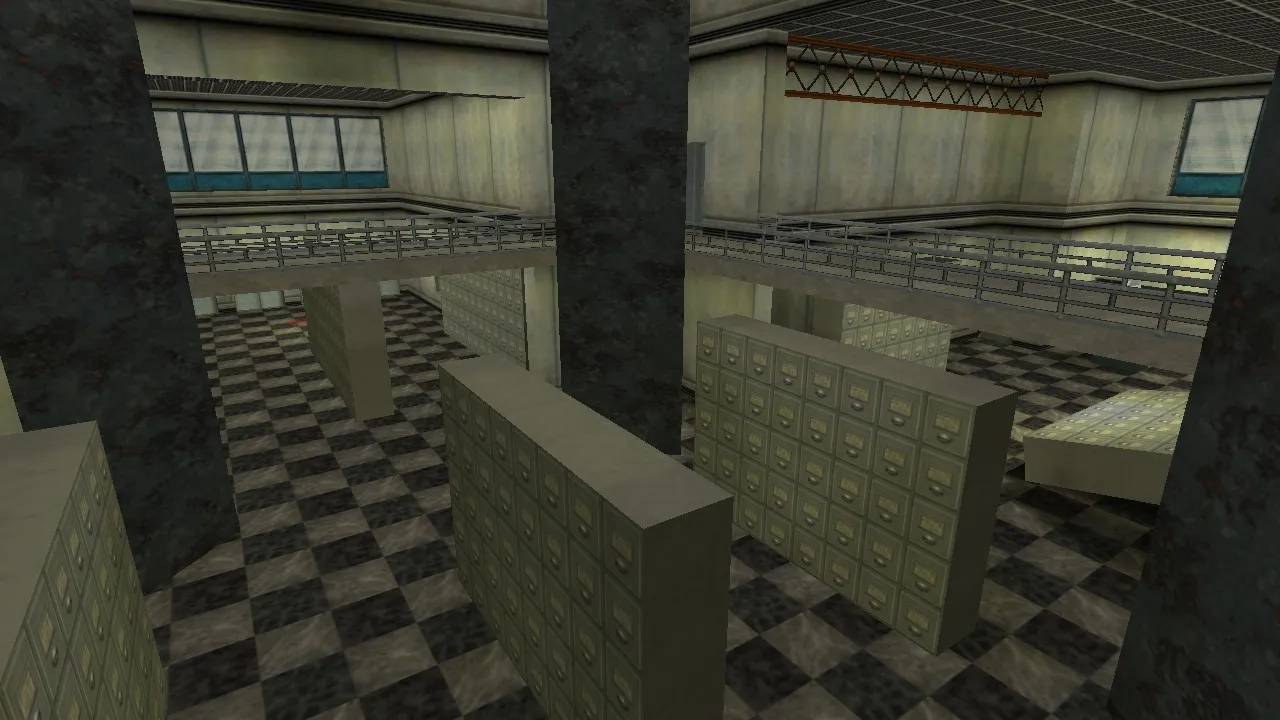 Скриншот  de_archive для CS 1.6: тактика за Терров и КТ, точки, заходы, оптимизация и .nav для ботов