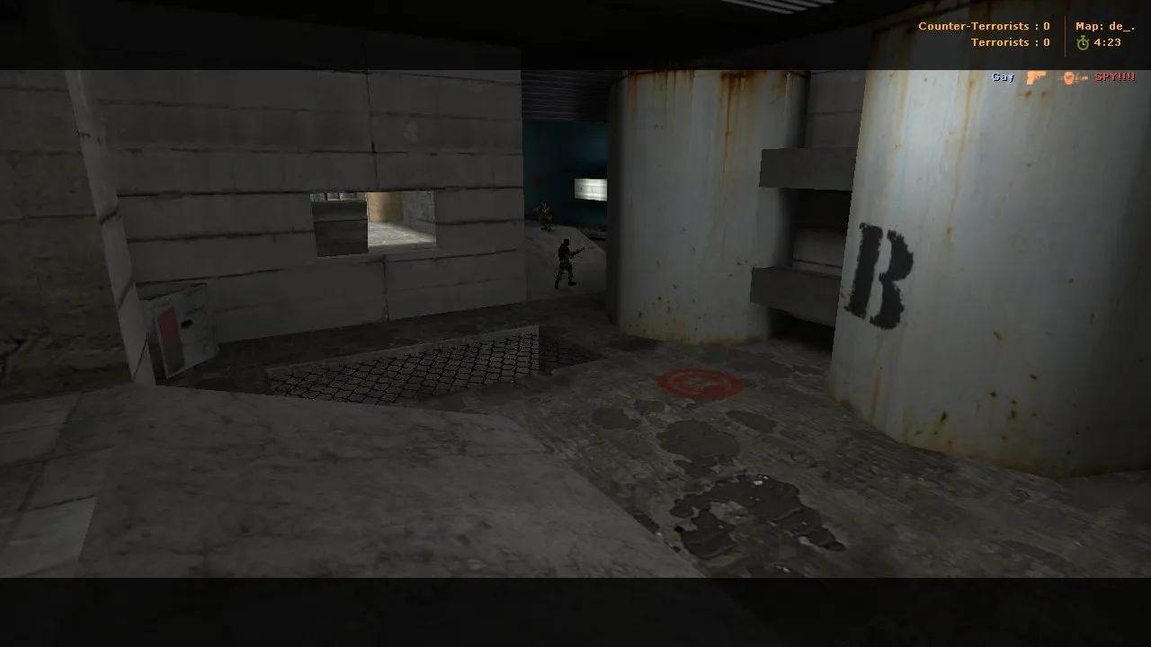 Скриншот  Карта de_storage для Counter-Strike 1.6: анализ и тактики