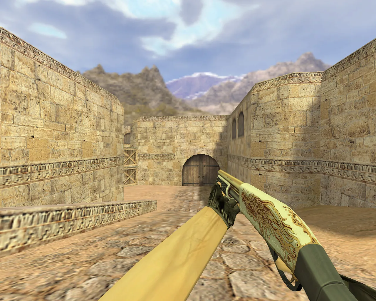 Скриншот Модель «Sawed-off Серый Феникс» для CS 1.6 - Качество и точность