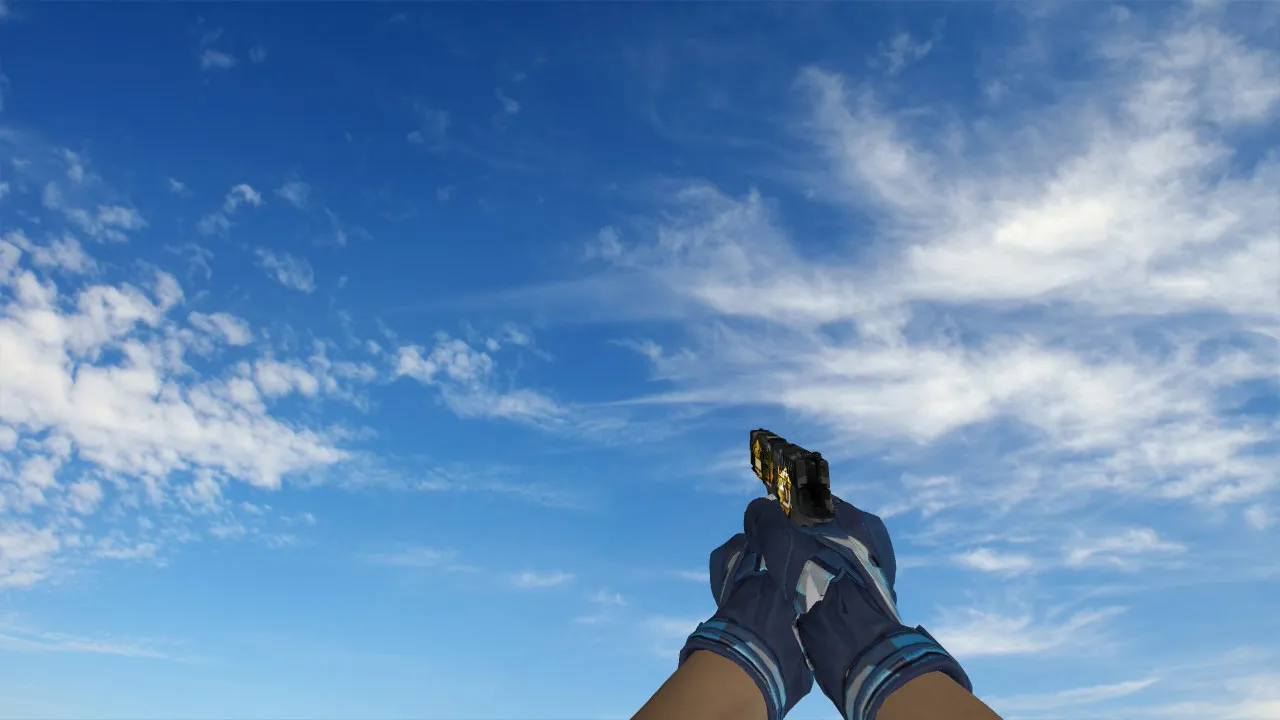 Скриншот  Пак моделей оружия Sport Superconductor Pack для CS 1.6: v_, p_, w_ модели, звуки, анимация осмотра и качество текстур