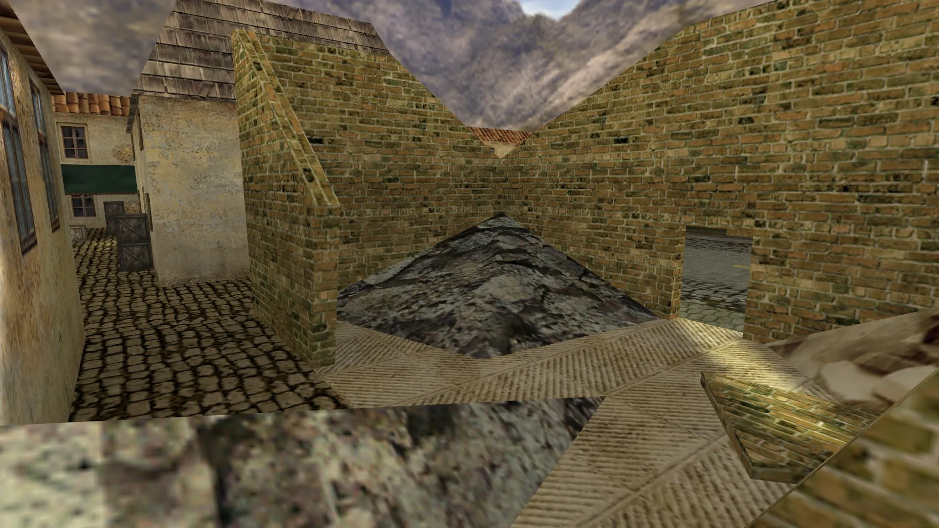 Скриншот  de_crazytank для CS 1.6: тактика за Т/КТ, точки, навигация ботов и оптимизация карты