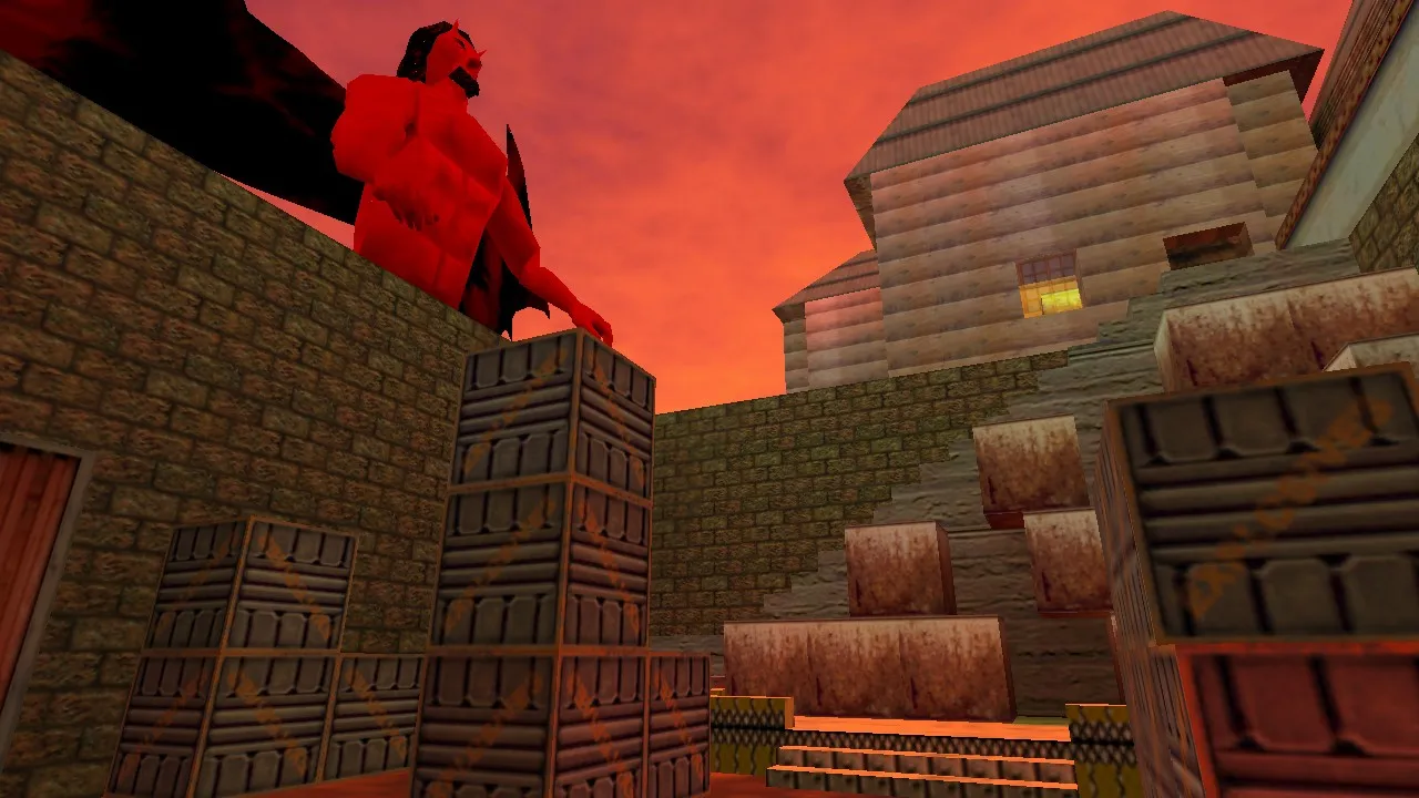 Скриншот  Карта de_gorothea для CS 1.6: баланс сторон, точки под плант, .nav для ботов и оптимизация