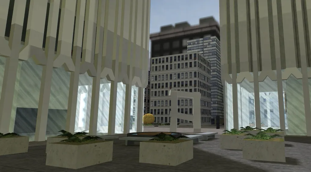 Скриншот  aim_wtc карта для CS 1.6: баланс сторон, точки под прицел, .nav для ботов, оптимизация wpoly/epoly