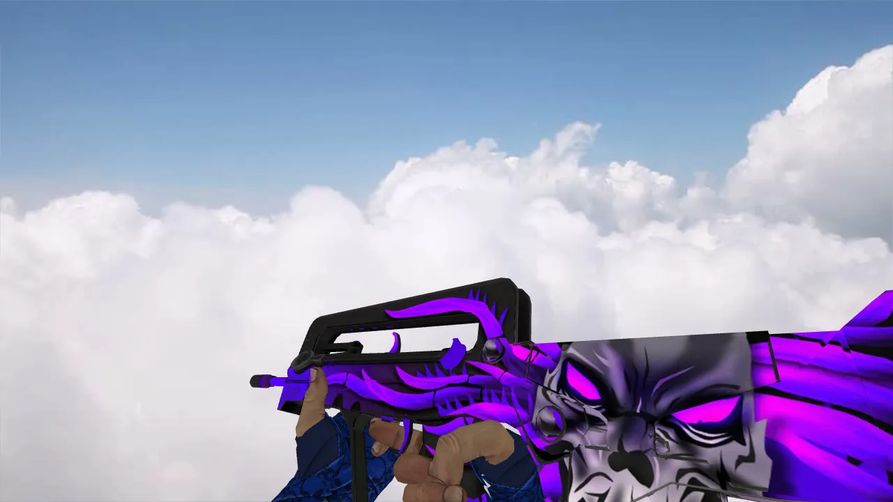 Скриншот  Пак моделей оружия «Hand Wraps Cobalt Skulls Pack» для CS 1.6: v_ p_ w_ модели, звуки, анимация осмотра и текстуры