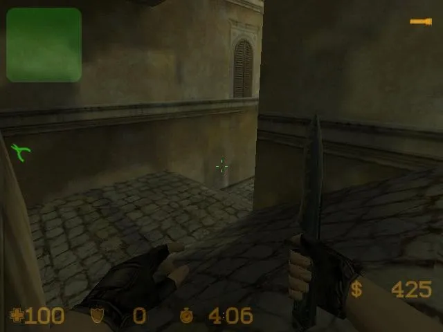 Скриншот  Карта de_small_village для CS 1.6 - Тактическая точка для боев