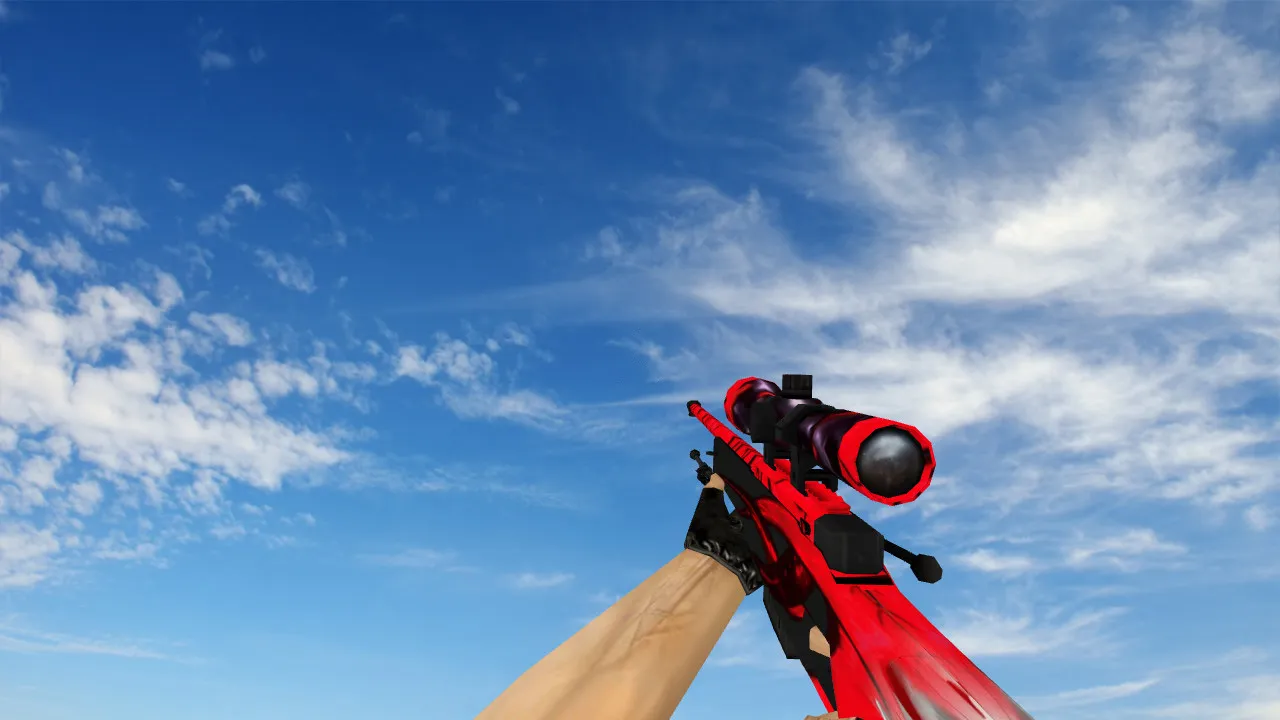 Скриншот Модель AWP Ghoul для CS 1.6 - Идеальный выбор для снайперов