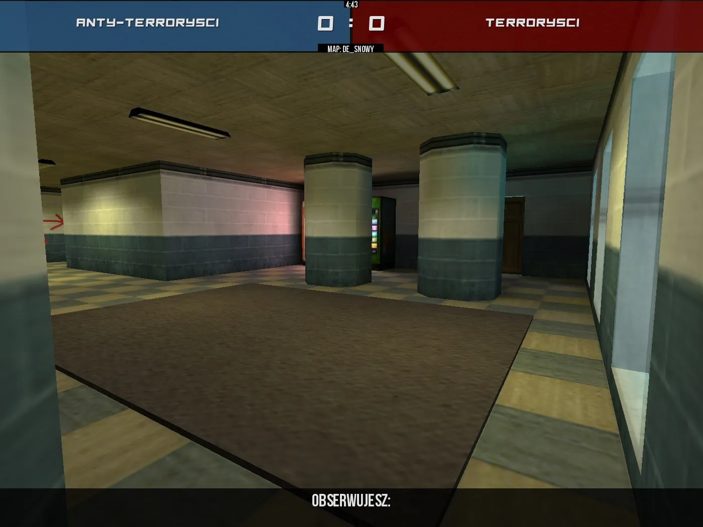 Скриншот  Карта de_snowy для CS 1.6: Тактика и особенности