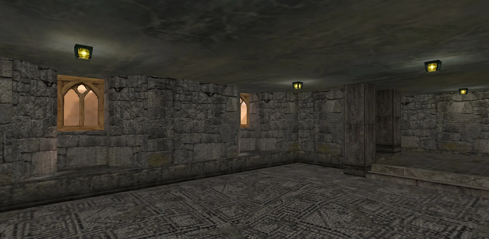 Скриншот  de_forsaken карта для CS 1.6: точки, маршруты, оптимизация, .nav для ботов и настройки под серв