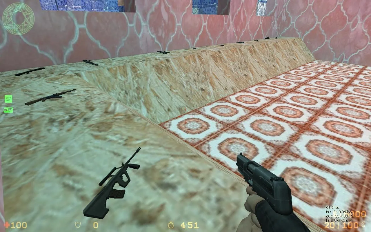 Скриншот  Карта de_minipool_day2012 для CS 1.6: детальный обзор и тактики