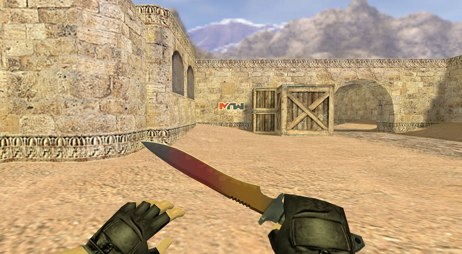 Скриншот Граффити «mTw Logo» для CS 1.6 - Ваш идеальный выбор для киберспорта