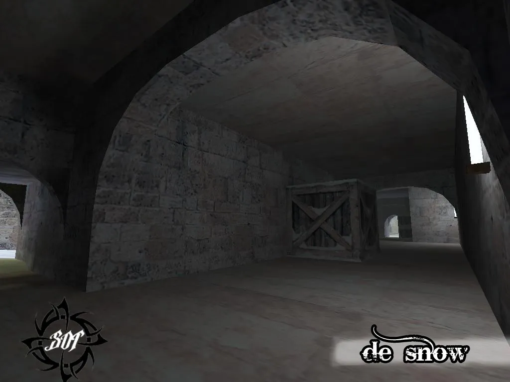 Скриншот  Карта de_snow_b2 для CS 1.6 - Скачать и Играть