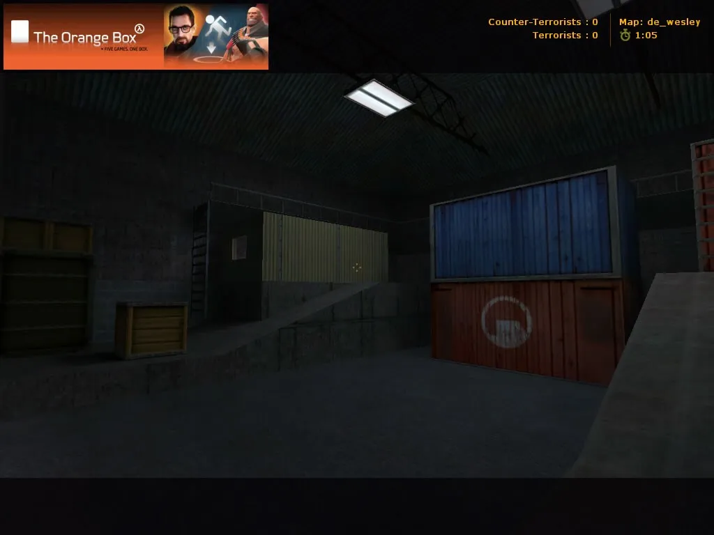 Скриншот Карта «de_wesley» для CS 1.6 - Тактический анализ и особенности